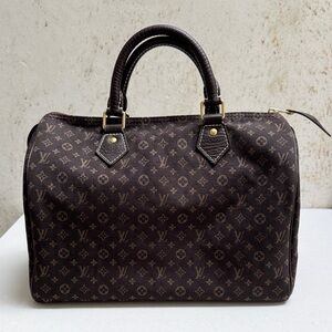 Louis Vuitton Brown Monogram Idylle Speedy Bandouliere 30